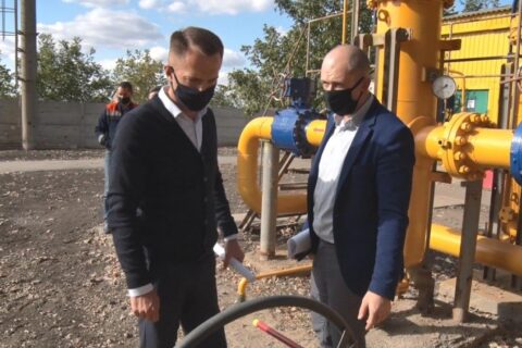 Восстановлена газораспределительная станция, обеспечивающая газом ГП «Шахтёрская птицефабрика» (видео)